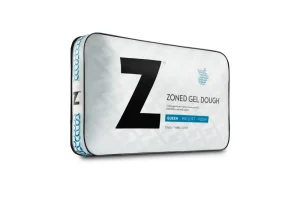 Zoned dough pillow